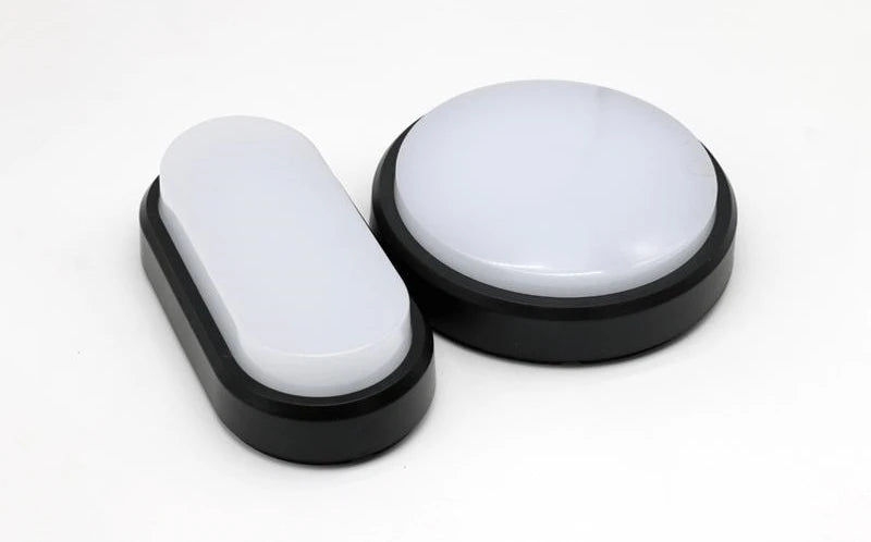 Nachtlicht Mit Abschaltautomatik rund-oval-schwarz