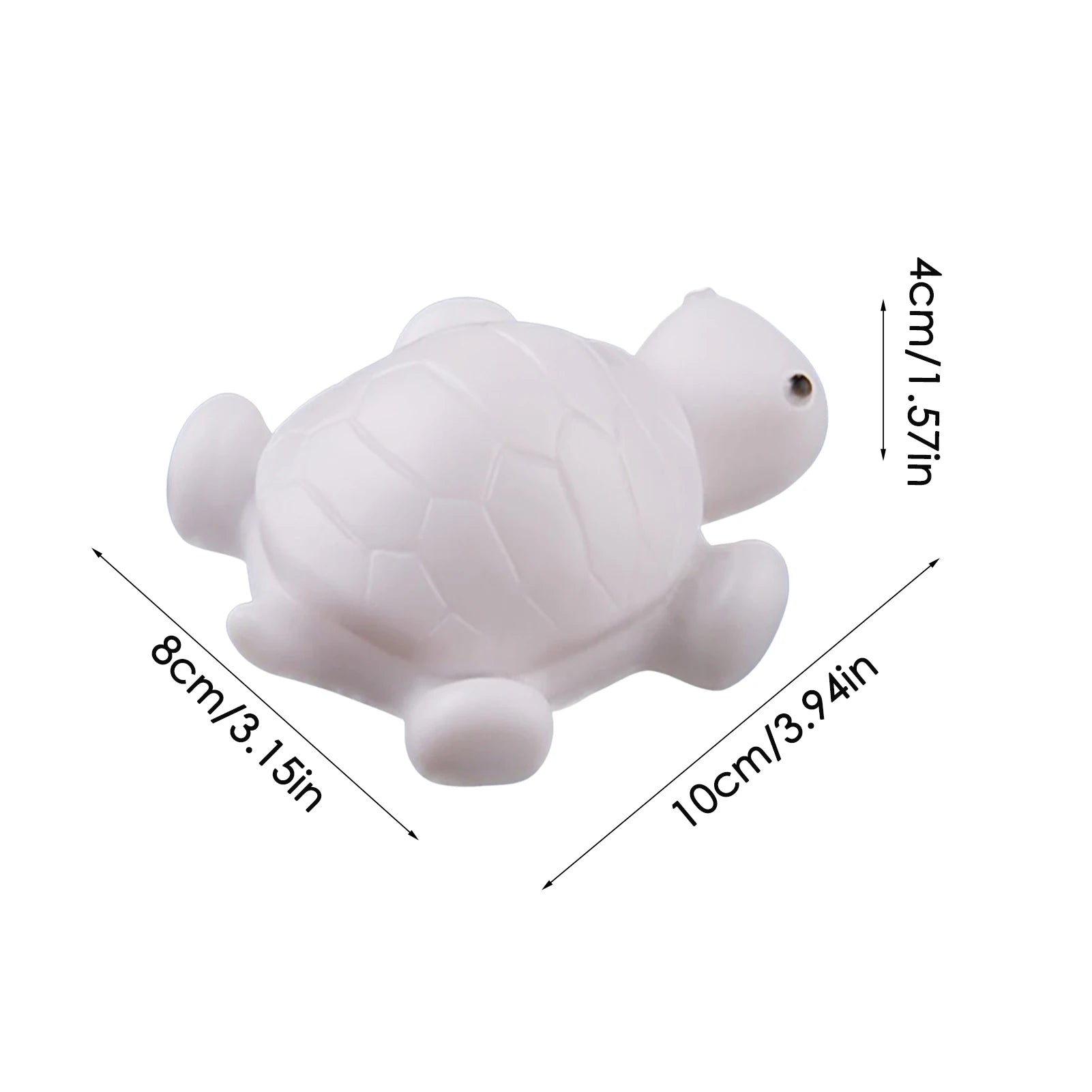 Nachtlicht Schildkröte und ihre Größe