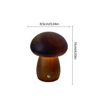 Pilz Holz Nachtlicht - Vignette | Ma boutique