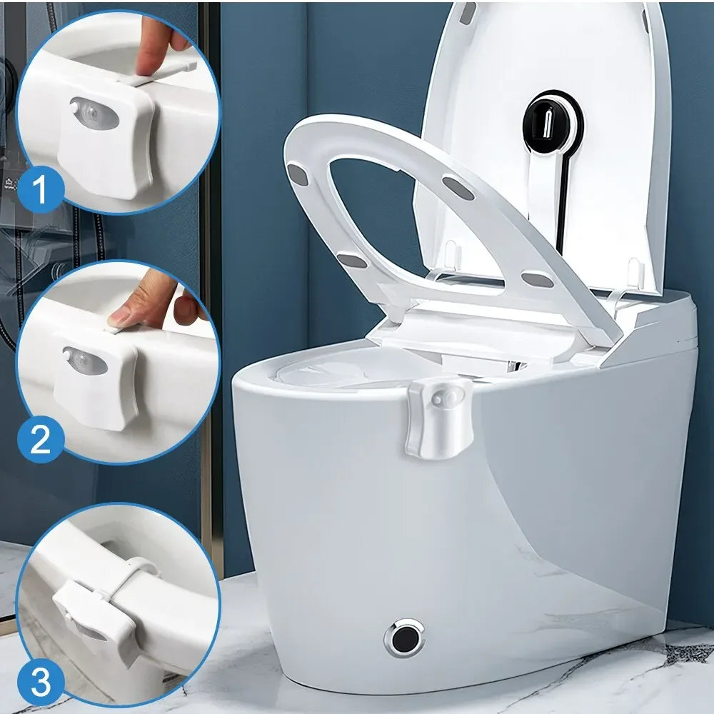 Schlechtes Nachtlicht am Bidet