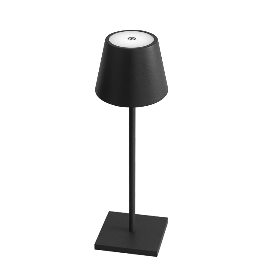 Schwarzes USB-LED-Nachtlicht